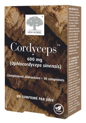 New Nordic Cordyceps (Ophiocordyceps Sinensis)30 Comprimés