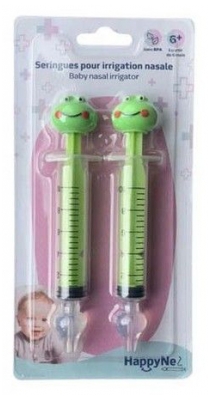 Stentil Seringues pour Lavage Nasal Modèle Animal 2 Seringues - Modèle : Grenouilles