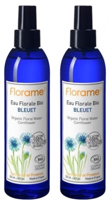 Eau florale de bleuet bio - Lot de 2 x 200 ml