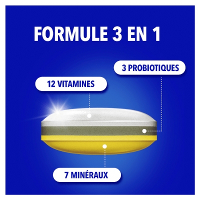 Bion 3 Énergie 50+ et Équilibre Intestinal 2 Mois 60 Comprimés