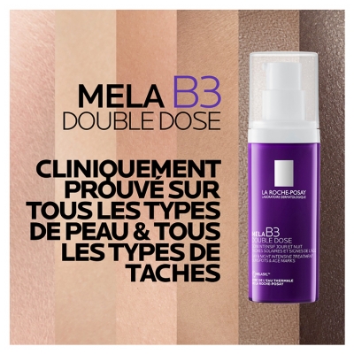 La Roche-Posay Mela B3 Double Dose Soin Intensif Jour & Nuit Taches Solaires et Signes de l'Âge 40 ml