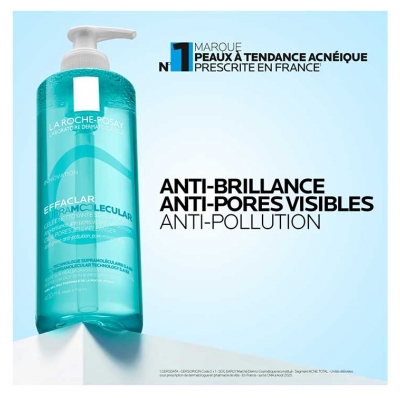 La Roche-Posay Effaclar Supramolecular Gelée Nettoyante Pores & Sébum 400 ml