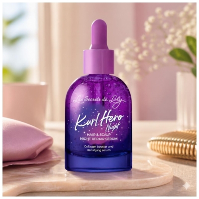 Les Secrets de Loly Kurl Hero Night Sérum Nocturne Réparateur 50 ml