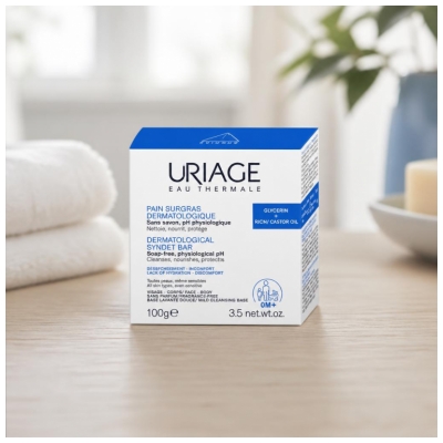 Uriage Pain Surgras Dermatologique Visage Corps 100 g