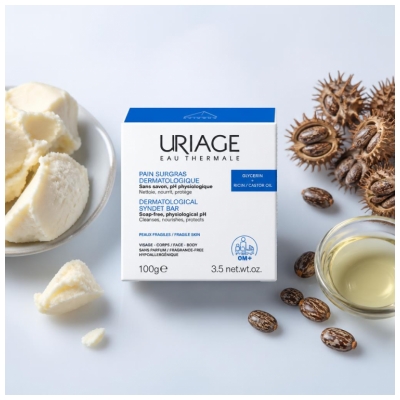 Uriage Pain Surgras Dermatologique Visage Corps 100 g