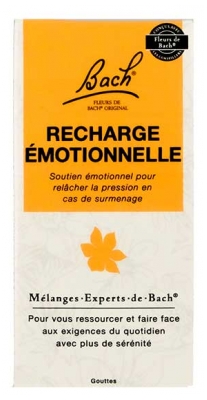 Fleurs de Bach Original Recharge Émotionnelle Mélanges 20 ml