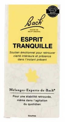 Fleurs de Bach Original Esprit Tranquille Mélanges 20 ml