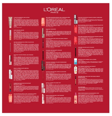 L'Oréal Paris Calendrier de L'Avent 24 Surprises