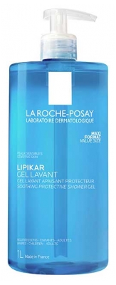 La Roche-Posay Lipikar Gel Lavant Peaux Sensibles 1 L
