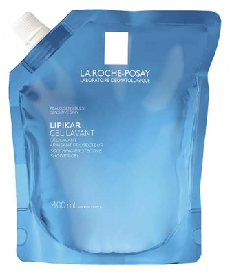 La Roche-Posay Lipikar Gel Lavant Gel Douche Apaisant Éco Recharge 400 ML