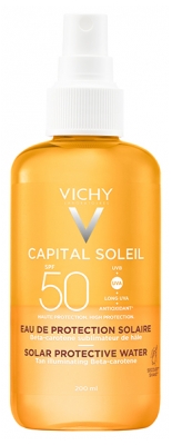 Vichy Capital Soleil Eau de Protection Solaire Hâle Sublimé SPF50 200 ml