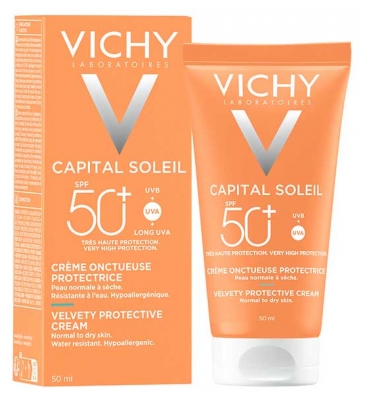 Vichy Capital Soleil Crème Onctueuse et Protectrice SPF50+ 50 ML