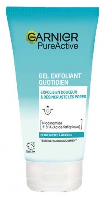 Garnier PureActive Gel Exfoliant Désincrustant Quotidien 150 ml