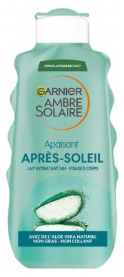 Garnier Ambre Solaire Après-Soleil Apaisant 24H Visage et Corps 175 ML