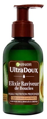 Garnier Ultra Doux Elixir Raviveur de Boucles Cheveux Secs Bouclés à Crépus 120 ml