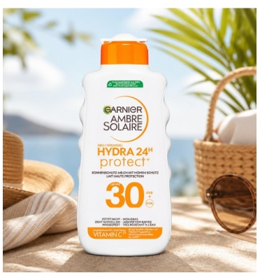 Garnier Ambre Solaire Hydra 24H Protect Lait Corps SPF30 175 ML
