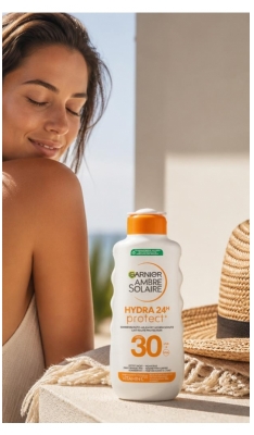 Garnier Ambre Solaire Hydra 24H Protect Lait Corps SPF30 175 ML
