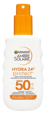 Garnier Ambre Solaire Hydra 24H Protect Lait Corps et Visage SPF50 150 ML