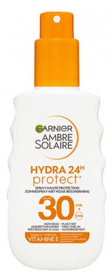 Garnier Ambre Solaire Hydra 24H Protect Lait SPF30 en Spray 150 ML