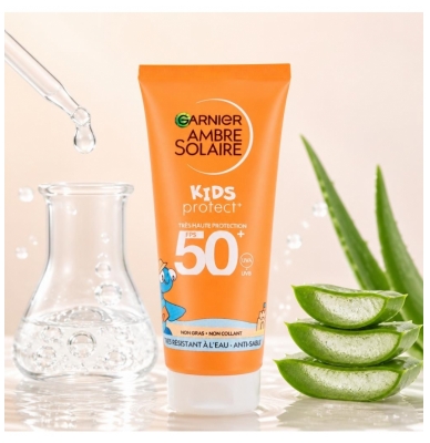 Garnier Ambre Solaire Kids Protect SPF50+ Corps et Visage 100 ML