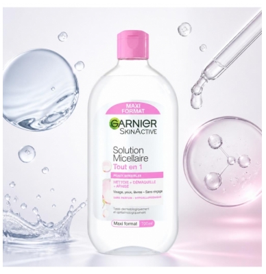 Garnier SkinActive Solution Micellaire Tout en 1 Peaux Sensibles Sans Parfum 700 ml