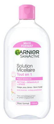 Garnier SkinActive Solution Micellaire Tout en 1 Peaux Sensibles Sans Parfum 700 ml
