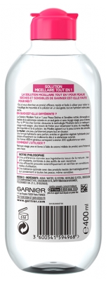 Garnier SkinActive Solution Micellaire Tout en 1 400 ML
