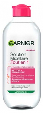 Garnier SkinActive Solution Micellaire Tout en 1 400 ML