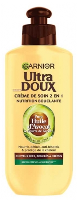 Garnier Ultra Doux Pure Huile d'Avocat & Beurre de Karité Crème de Soin 200 ml