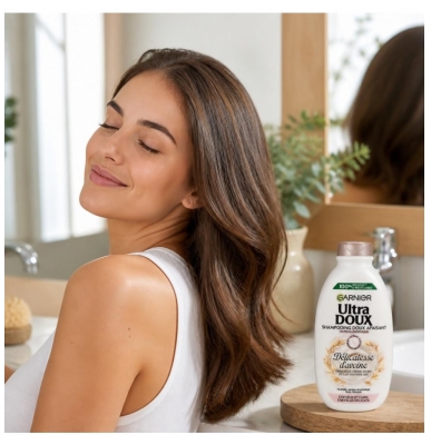 Garnier Ultra Doux Shampooing Hydratant Délicatesse d'Avoine 400 ml
