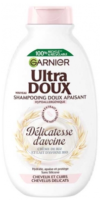 Garnier Ultra Doux Shampooing Hydratant Délicatesse d'Avoine 400 ml