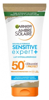 Garnier Ambre Solaire Sensitive Expert+ Lait Solaire Hypoallergénique SPF50+ 50 ml