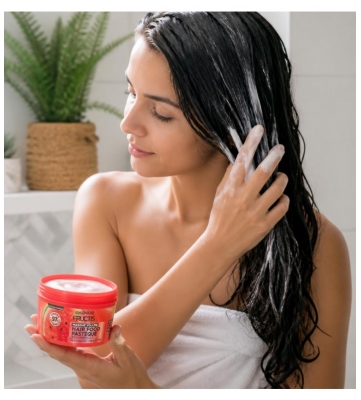 Garnier Fructis Hair Food Pastèque Masque Volume Cheveux Fins 320 ml