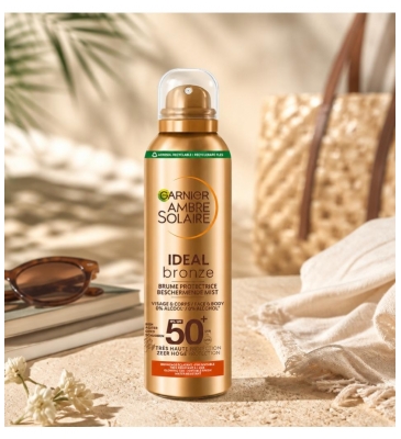 Garnier Ambre Solaire Ideal Bronze Brume Protectrice Visage & Corps SPF50+ 150 ml