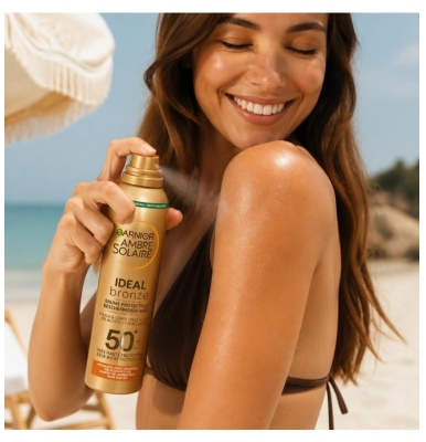 Garnier Ambre Solaire Ideal Bronze Brume Protectrice Visage & Corps SPF50+ 150 ml