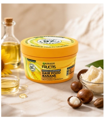 Garnier Fructis Hair Food Banane Masque Nourrissant Cheveux Secs 20 ml