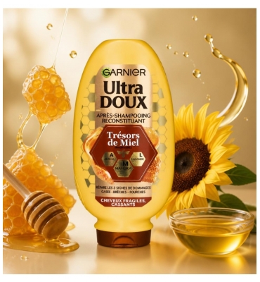 Garnier Ultra Doux Trésors de Miel Après-Shampooing Reconstituant 360 ml