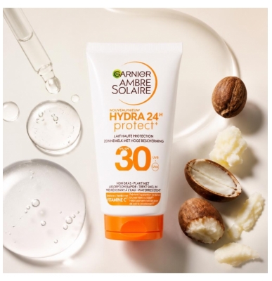 Garnier Ambre Solaire Hydra 24H Protect Lait Corps SPF30 50 ML