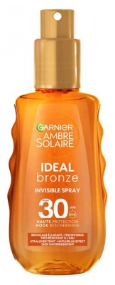 Garnier Ambre Solaire Ideal Bronze Spray Invisible Corps SPF30 150 ML