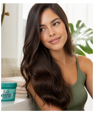 Garnier Fructis Hair Food Aloe Masque Hydratant 100H Cheveux et Cuir Chevelu Déshydratés 320 ml