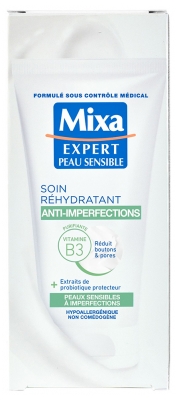 Mixa Soin Réhydratant Anti-Imperfections Peaux Sensibles à Imperfections 50 ml