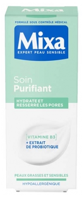 Mixa Soin Réhydratant Anti-Imperfections Peaux Sensibles à Imperfections 50 ml