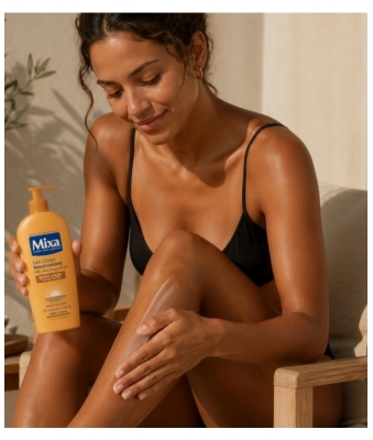 Mixa Lait Corps Nourrissant Peaux Mates Effet Soleil 250 ml