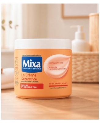 Mixa La Crème Réparatrice Peaux Extra-Sèches 400 ml
