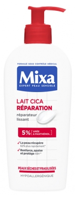 Mixa Lait Cica Réparation Peaux Sèches et Fragilisées 250 ml