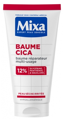 Mixa Baume Cica Réparation Accélérée Peau Sèche Irritée 50 ml