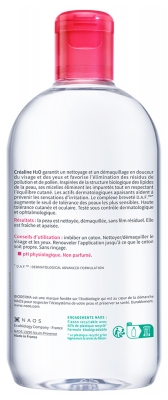 Bioderma Créaline H2O L'Eau Micellaire Originale Peaux Sensibles 500 ml