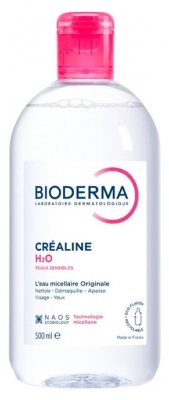 Bioderma Créaline H2O L'Eau Micellaire Originale Peaux Sensibles 500 ml
