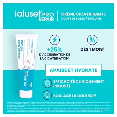IBSA IALUSET PRO Repair Brûlures Coups de Soleil 100 g