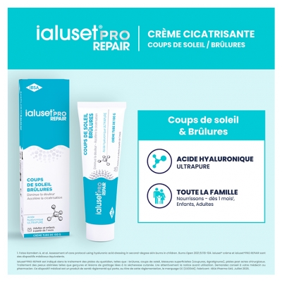 IBSA IALUSET PRO Repair Brûlures Coups de Soleil 100 g